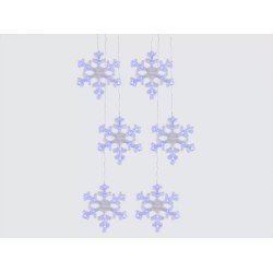 ULD-E1503-072/DTA BLUE IP20 SNOWFLAKES-3